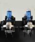Preview: 6 Satz MICHIBA SuperWeiß Blau H7 55W/12V/4200K Halogen Birnen, Satz à 2 Stück (E4)