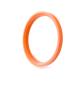 Preview: 1 Stück Zentrierring - Außendurchmesser: 76,0 mm - Innendurchmesser: 66,6 mm - Farbe: Orange