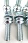 Preview: 1 Satz SCC Spurverbreiterung inkl. Radschrauben 15mm pro Rad in Silber