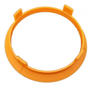 1 Stück Zentrierring - Außendurchmesser: 60,1 mm - Innendurchmesser: 58,1 mm - Farbe: Orange