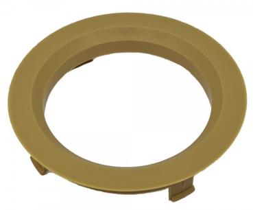 1 Stück Zentrierring - Außendurchmesser: 70,1 mm - Innendurchmesser: 57,1 mm - Farbe: Hellbraun