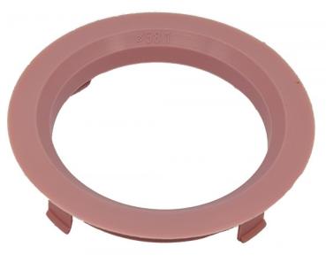 1 Stück Zentrierring - Außendurchmesser: 70,1 mm - Innendurchmesser: 58,1 mm - Farbe: Rosa