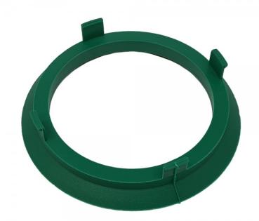 1 Stück Zentrierring - Außendurchmesser: 70,1 mm - Innendurchmesser: 59,1 mm - Farbe: Grün