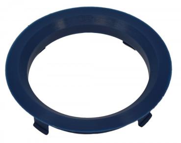 1 Stück Zentrierring - Außendurchmesser: 70,1 mm - Innendurchmesser: 59,6 mm - Farbe: Blau