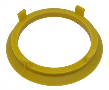 1 Stück Zentrierring - Außendurchmesser: 70,1 mm - Innendurchmesser: 60,1 mm - Farbe: Gelb