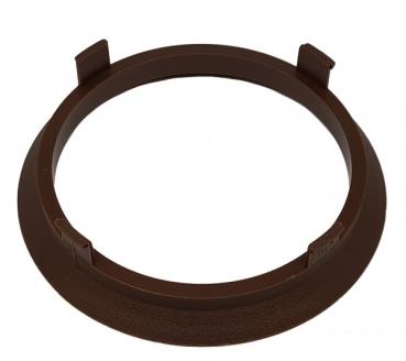 1 Stück Zentrierring - Außendurchmesser: 70,1 mm - Innendurchmesser: 63,4 mm - Farbe: Braun