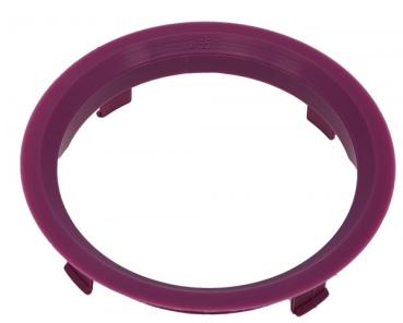 1 Stück Zentrierring - Außendurchmesser: 70,1 mm - Innendurchmesser: 65,1 mm - Farbe: Violett
