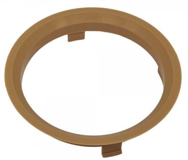 1 Stück Zentrierring - Außendurchmesser: 70,1 mm - Innendurchmesser: 66,1 mm - Farbe: Beige