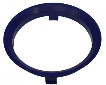 1 Stück Zentrierring - Außendurchmesser: 70,1 mm - Innendurchmesser: 66,4 mm - Farbe: Dunkelblau