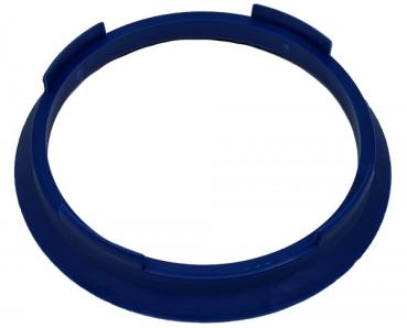 1 Stück Zentrierring - Außendurchmesser: 70,4 mm - Innendurchmesser: 64,1 mm - Farbe: Blau