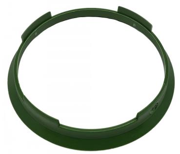 1 Stück Zentrierring - Außendurchmesser: 70,4 mm - Innendurchmesser: 67,1 mm - Farbe: Grün