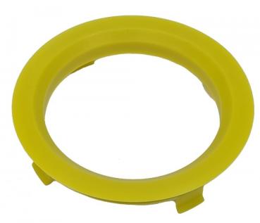 1 Stück Zentrierring - Außendurchmesser: 71,6 mm - Innendurchmesser: 60,1 mm - Farbe: Gelb