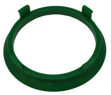 1 Stück Zentrierring - Außendurchmesser: 71,6 mm - Innendurchmesser: 64,1 mm - Farbe: Grün