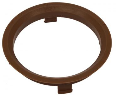 1 Stück Zentrierring - Außendurchmesser: 71,6 mm - Innendurchmesser: 66,1 mm - Farbe: Braun