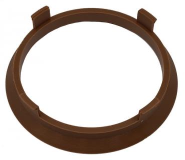 1 Stück Zentrierring - Außendurchmesser: 71,6 mm - Innendurchmesser: 66,1 mm - Farbe: Braun