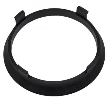 1 Stück Zentrierring - Außendurchmesser: 71,6 mm - Innendurchmesser: 67,1 mm - Farbe: Schwarz