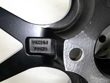 Preview: 1 Stück Z Performance ZP07 Gloss Metal 10x20 ET20 LK 5x120 ET20 **NEU**