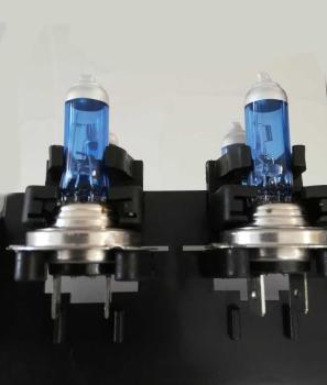 6 Satz MICHIBA SuperWeiß Blau H7 55W/12V/4200K Halogen Birnen, Satz à 2 Stück (E4)