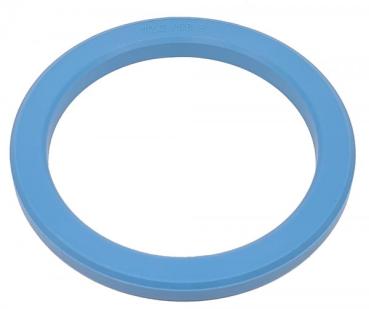 1 Stück Zentrierring - Außendurchmesser: 72,2 mm - Innendurchmesser: 56,6 mm - Farbe: Hellblau