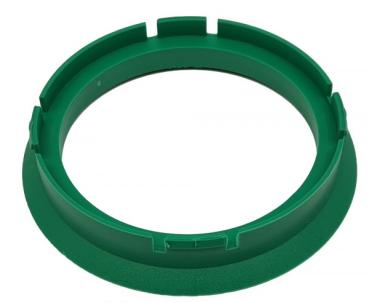 1 Stück Zentrierring - Außendurchmesser: 70,0 mm - Innendurchmesser: 59,1 mm - Farbe: Hellgrün