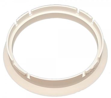 1 Stück Zentrierring - Außendurchmesser: 70,0 mm - Innendurchmesser: 63,4 mm - Farbe: Weiß
