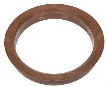 1 Stück Zentrierring - Außendurchmesser: 83,1 mm - Innendurchmesser: 70,3 mm - Farbe: Braun