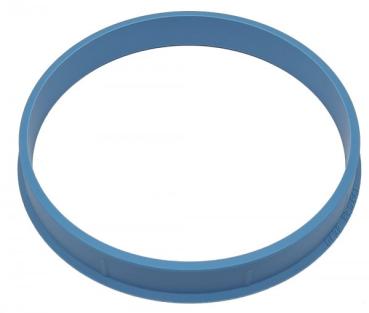 1 Stück Zentrierring - Außendurchmesser: 89,1 mm - Innendurchmesser: 84,1 mm - Farbe: Hellblau