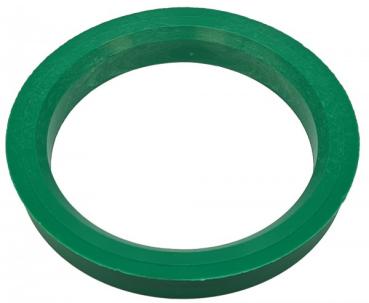 1 Stück Zentrierring - Außendurchmesser: 89,1 mm - Innendurchmesser: 71,6 mm - Farbe: Hellgrün