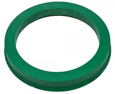 1 Stück Zentrierring - Außendurchmesser: 89,1 mm - Innendurchmesser: 71,6 mm - Farbe: Hellgrün