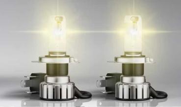 1 Satz OSRAM H4 LED Night Breaker VINTAGE warmweiß +330% mit Zulassung 64193DWNBVNT-2MB (3000K warm weißes Licht Look)