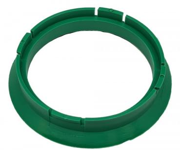 1 Stück Zentrierring - Außendurchmesser: 64,0 mm - Innendurchmesser: 56,1 mm - Farbe: Grün