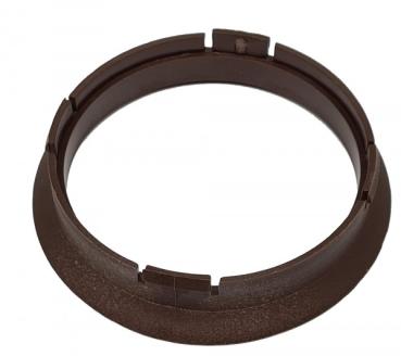 1 Stück Zentrierring - Außendurchmesser: 64,0 mm - Innendurchmesser: 58,6 mm - Farbe: Braun