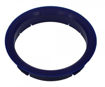 1 Stück Zentrierring - Außendurchmesser: 64,0 mm - Innendurchmesser: 59,1 mm - Farbe: Dunkelblau