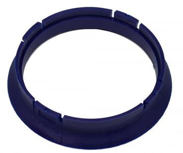1 Stück Zentrierring - Außendurchmesser: 64,0 mm - Innendurchmesser: 59,1 mm - Farbe: Dunkelblau