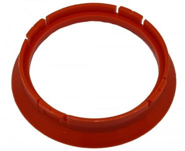 1 Stück Zentrierring - Außendurchmesser: 64,0 mm - Innendurchmesser: 59,6 mm - Farbe: Orange