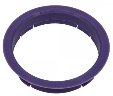 1 Stück Zentrierring - Außendurchmesser: 64,0 mm - Innendurchmesser: 60,1 mm - Farbe: Lila