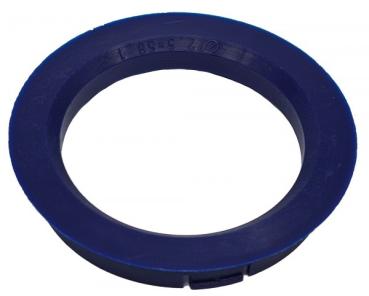 1 Stück Zentrierring - Außendurchmesser: 72,5 mm - Innendurchmesser: 58,1 mm - Farbe: Violett