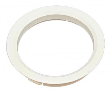 1 Stück Zentrierring - Außendurchmesser: 72,5 mm - Innendurchmesser: 65,1 mm - Farbe: Weiß