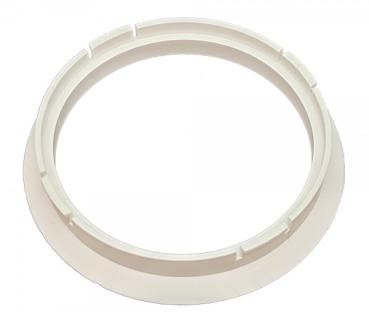 Preview: 1 Stück Zentrierring - Außendurchmesser: 72,5 mm - Innendurchmesser: 65,1 mm - Farbe: Weiß