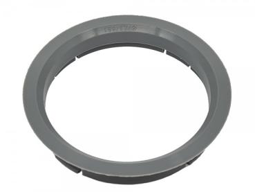 1 Stück Zentrierring - Außendurchmesser: 72,5 mm - Innendurchmesser: 66,1 mm - Farbe: Grau