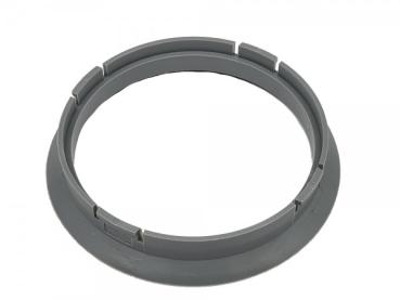 Preview: 1 Stück Zentrierring - Außendurchmesser: 72,5 mm - Innendurchmesser: 66,1 mm - Farbe: Grau