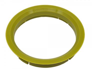 1 Stück Zentrierring - Außendurchmesser: 72,5 mm - Innendurchmesser: 66,6 mm - Farbe: Gelb