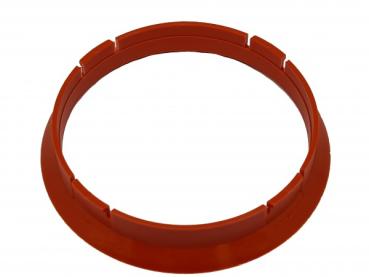 Preview: 1 Stück Zentrierring - Außendurchmesser: 72,5 mm - Innendurchmesser: 69,1 mm - Farbe: Blutorange