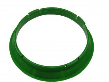 Preview: 1 Stück Zentrierring - Außendurchmesser: 72,5 mm - Innendurchmesser: 70,5 mm - Farbe: Dunkelgrün