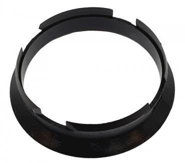 1 Stück Zentrierring - Außendurchmesser: 63,4 mm - Innendurchmesser: 60,1 mm - Farbe: Schwarz