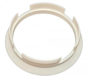 1 Stück Zentrierring - Außendurchmesser: 63,4 mm - Innendurchmesser: 58,6 mm - Farbe: Elfenbeinfarben