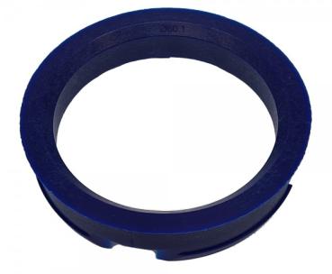 1 Stück Zentrierring - Außendurchmesser: 72,6 mm - Innendurchmesser: 60,1 mm - Farbe: Dunkelblau