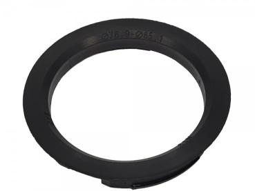 1 Stück Zentrierring - Außendurchmesser: 76,9 mm - Innendurchmesser: 65,1 mm - Farbe: Schwarz