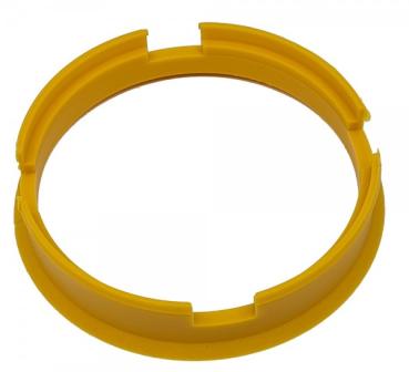 1 Stück Zentrierring - Außendurchmesser: 72,6 mm - Innendurchmesser: 66,45 mm - Farbe: Pastellorange