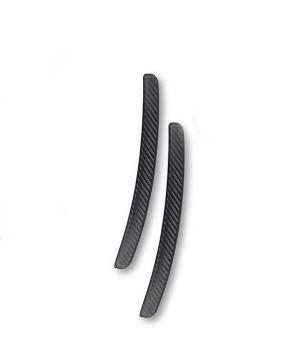 1 Satz (2 Stück) Carbon Designe Universelle Radlaufverbreiterungen / Schmutzfänger - Elastisch